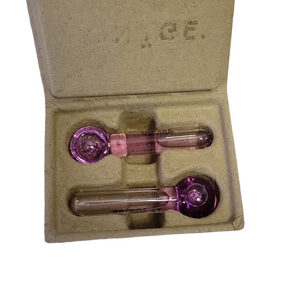 Purple Glass Massage Skincare Sonage Baby Frioz Mini Icy Globes Facecare Tool - Picture 3 of 6